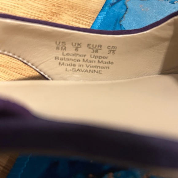 Franco Sarto Savanne Upper Leather Slingback Pointed Toe Shoes Size 8 - Picture 8 of 8